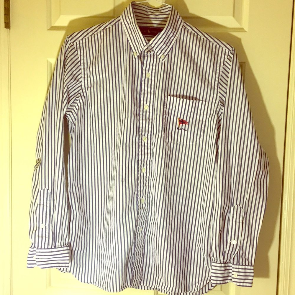 Ralph Lauren men’s medium dress shirt 100% cotton